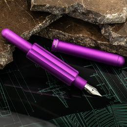 Monteverde Axis Fountain Pen - Matte Purple