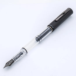 Monteverde MP1 Fountain Pen Matte Carbon Fiber - Omniflex