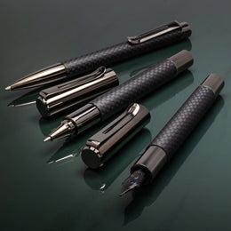 Monteverde Ritma Ballpoint - Matte Carbon Fiber