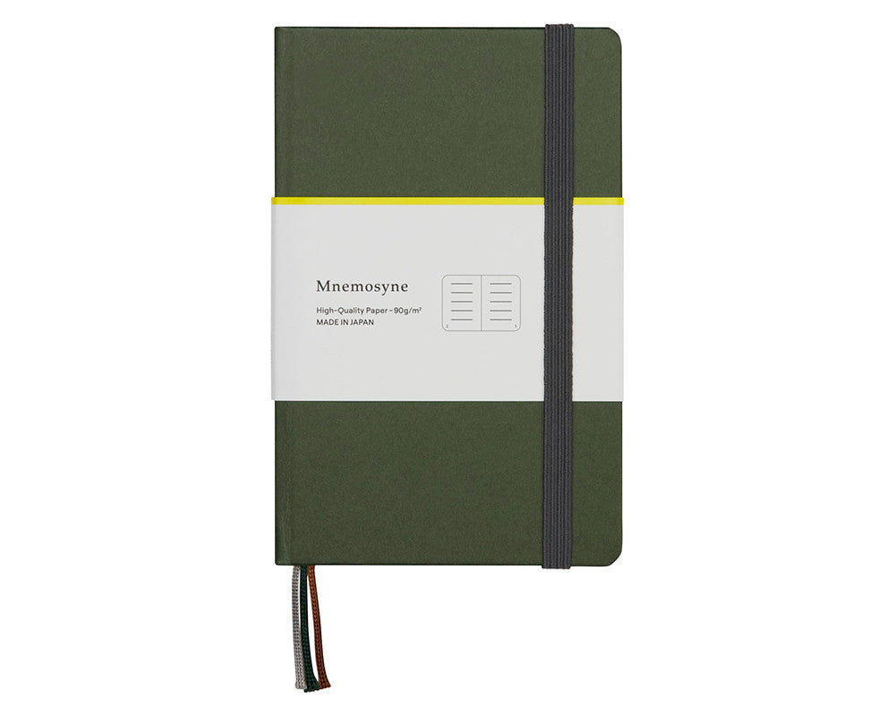 Mnemosyne N867 A6 Hardcover Lined Journal - Deep Green