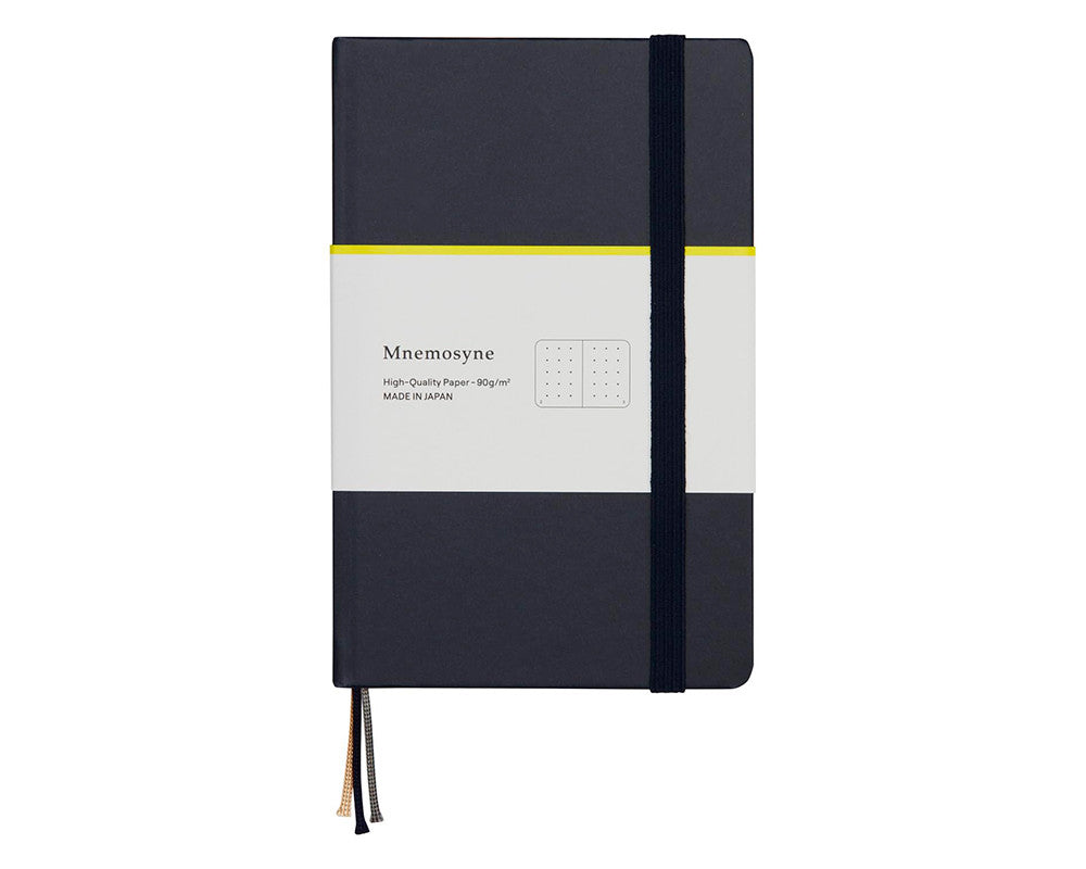 Mnemosyne N868 A6 Hardcover Dotted Journal - Navy