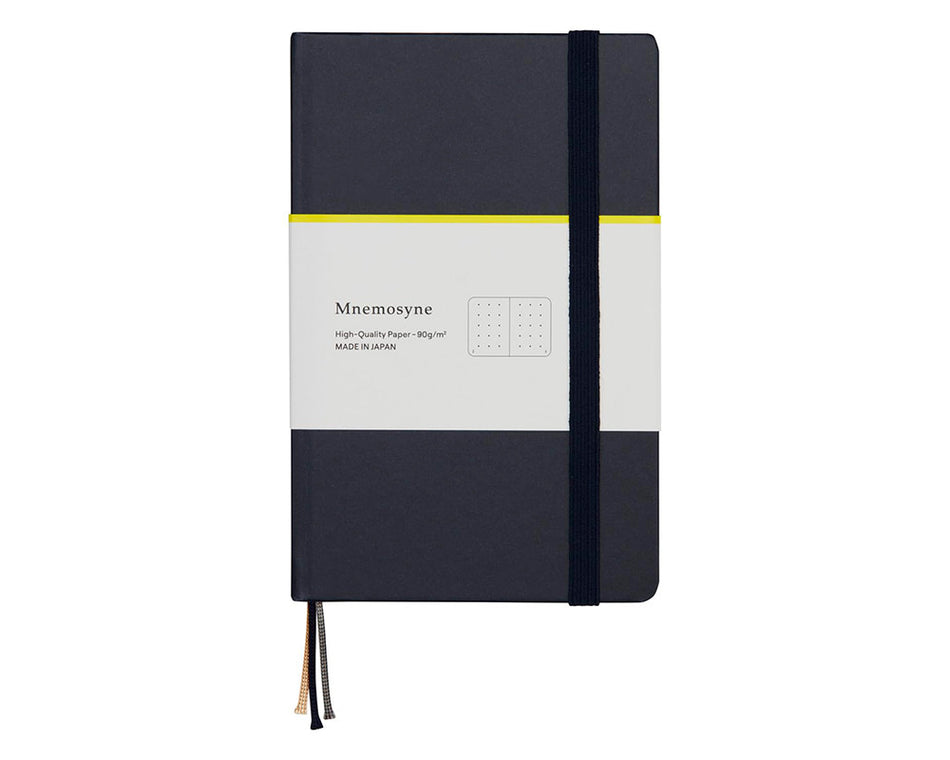 Mnemosyne N868 A6 Hardcover Dotted Journal - Navy