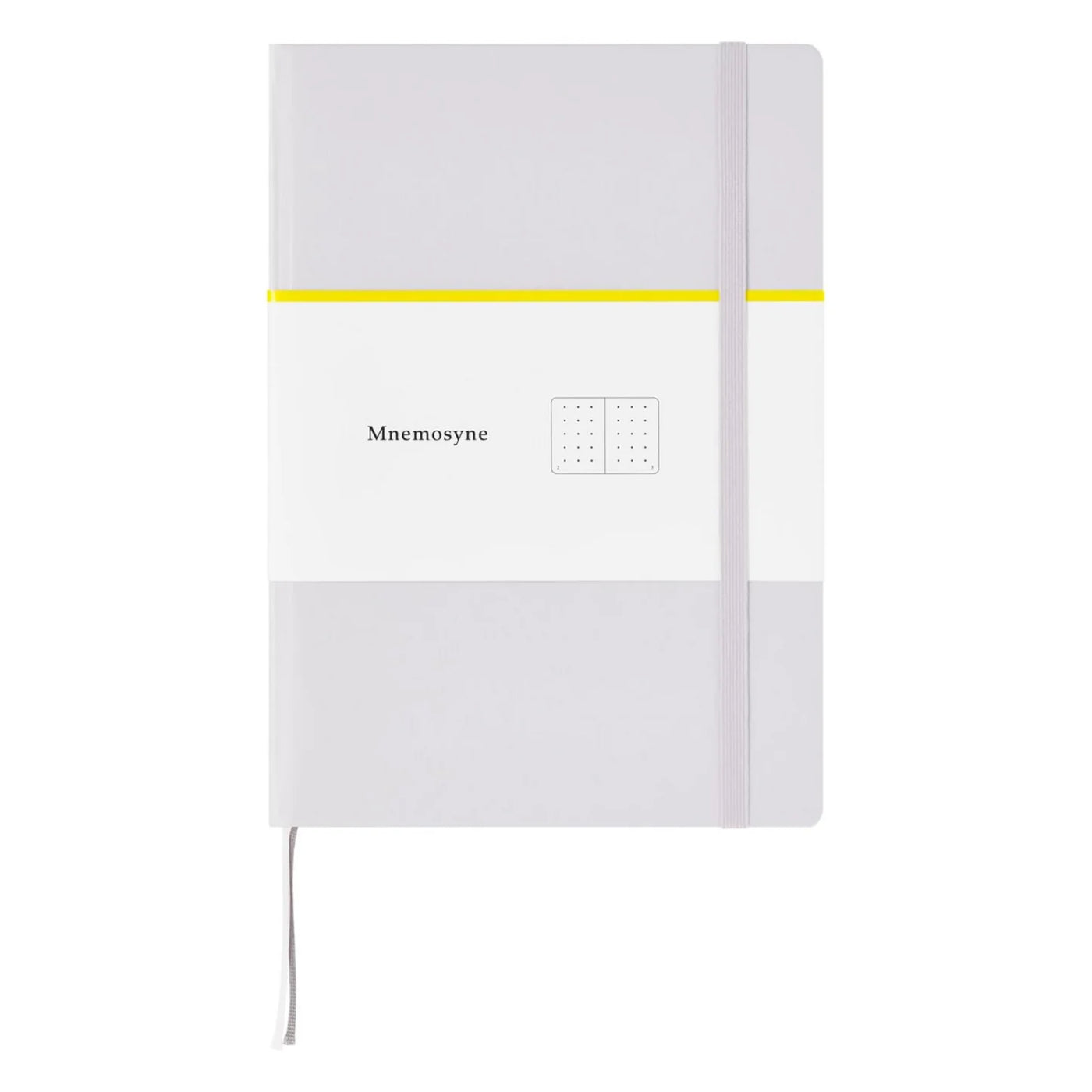 Mnemosyne N888 A5 Hardcover Dotted Journal - Light Gray