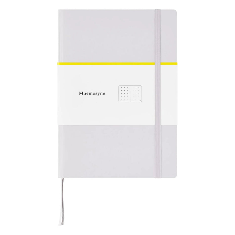 Mnemosyne N888 A5 Hardcover Dotted Journal - Light Gray