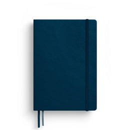 LEUCHTTURM1917 HC Notebook, Medium (A5), 251 p., Squared - Deep Sea