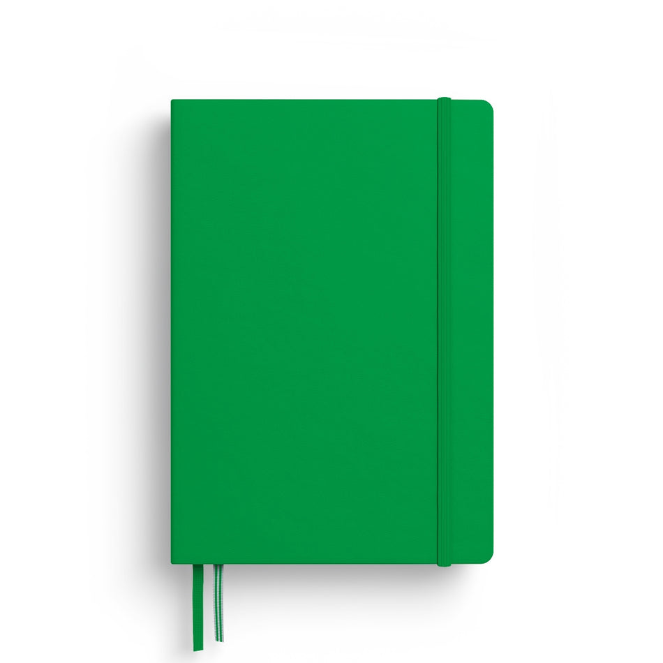 LEUCHTTURM1917 HC Notebook, Medium (A5), 251 p., Ruled - Spring Leaf