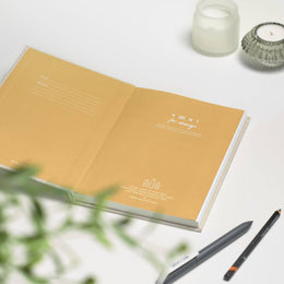 VENT for change A5 Ocean Waste Lined Notebook - Sandy Yellow