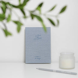 VENT for change A5 Ocean Waste Lined Notebook - Sea Blue