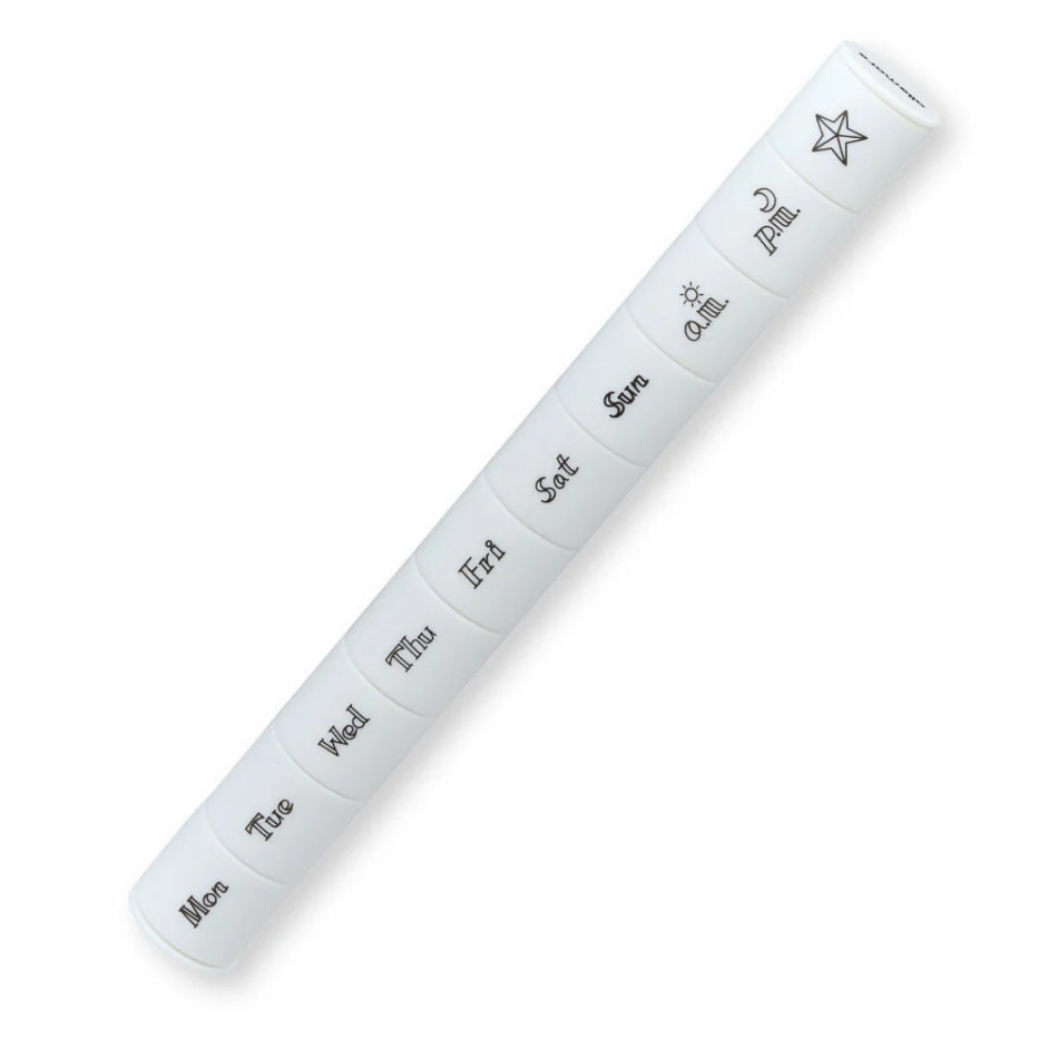 Shachihata Allemore Nototo 10 Mini Stamp Set - Scheduling