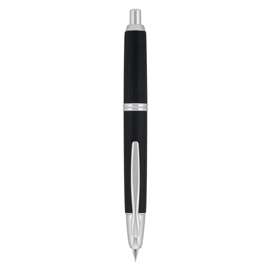 Pilot Vanishing Point Fountain Pen - Black Birchwood
