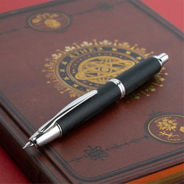 Pilot Vanishing Point Fountain Pen - Black Birchwood