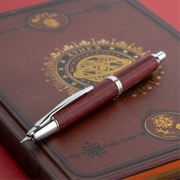 Pilot Vanishing Point Fountain Pen - Red Birchwood