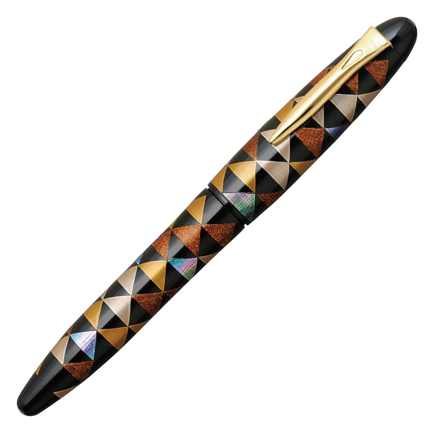 Platinum Izumo Fountain Pen - Urokomon 'Kaga' Maki-e