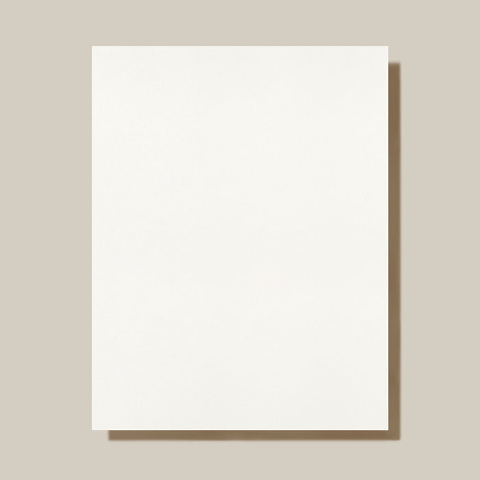 Crane 32LB.  Pearl White Kid Finish 8 1/2 x 11 Sheet