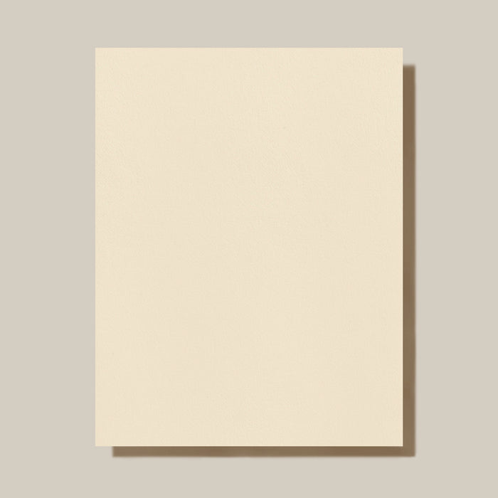 Crane 32LB. Ecru Kid Finish 8 1/2 x 11 Sheet