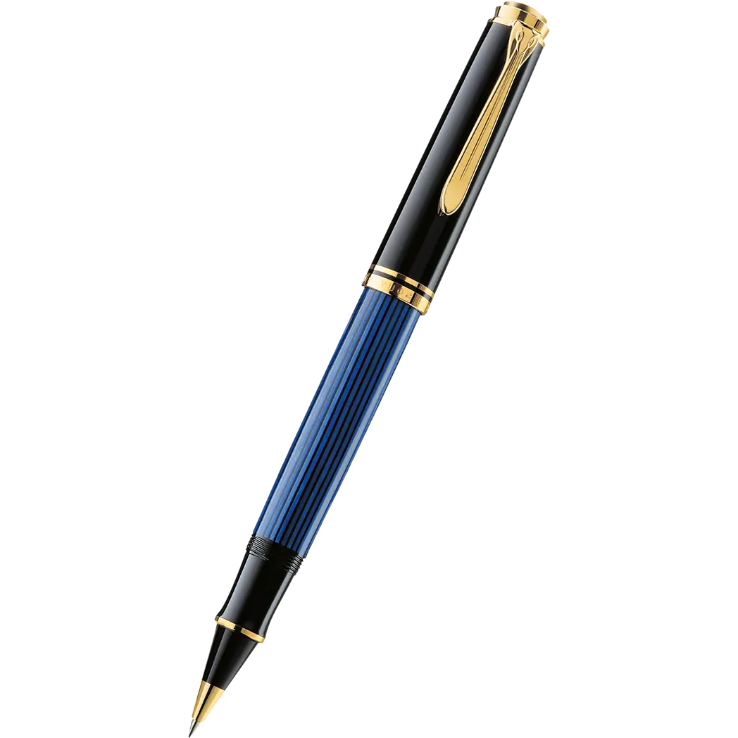 Pelikan Souverän R800 Rollerball Pen - Black/Blue