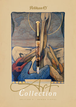 Pelikan Souveran Fountain Pen - M600 Art Collection III: Georg Tippel (Special Edition)