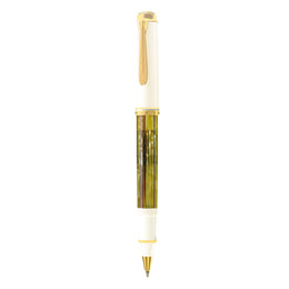 Pelikan Souverän R400 Rollerball Pen - Tortoiseshell-White