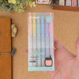 Pilot Juice Gel Pen 6 Color Set (0.5mm) - Dusty