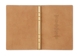 PLOTTER Pueblo 6-Ring Leather Binder - A5 Size