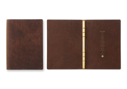 PLOTTER Pueblo 6-Ring Leather Binder - A5 Size