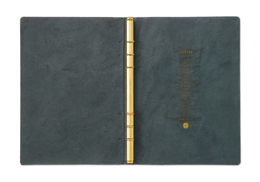 PLOTTER Pueblo 6-Ring Leather Binder - A5 Size
