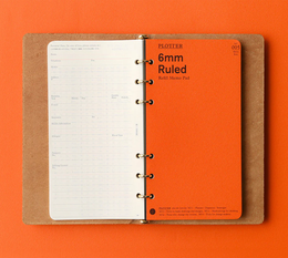 PLOTTER Pueblo 6-Ring Leather Binder - Bible Size