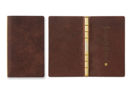 PLOTTER Pueblo 6-Ring Leather Binder - Bible Size