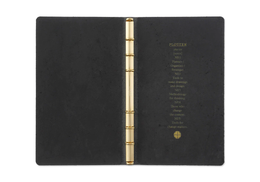 PLOTTER Pueblo 6-Ring Leather Binder - Bible Size