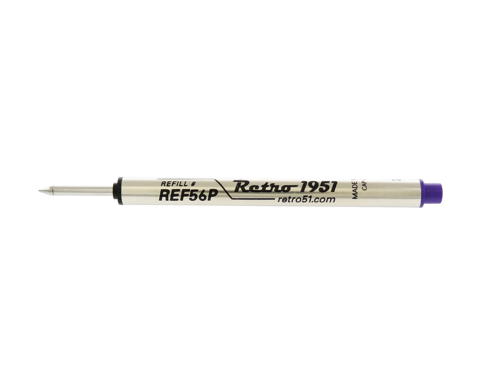 Retro 51 Purple Short Capless Rollerball Refill