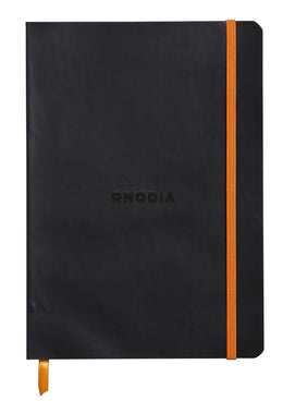RHODIARAMA SOFT 7X9 RULED BLACK