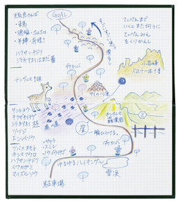 Kokuyo Trystrams Field notebook Sketch Book - Yellow