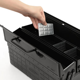 Toyo Steel Co. Steel Cantilever Toolbox - Military Green