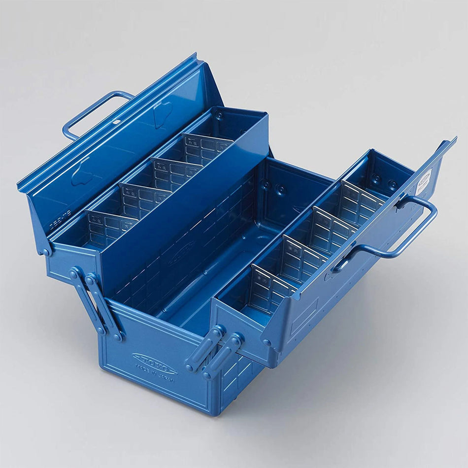 Toyo Steel Co. Steel Cantilever Toolbox - Military Green