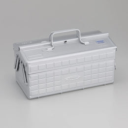 Toyo- Steel Toolbox with Cantilever Lid ST-350 - Silver
