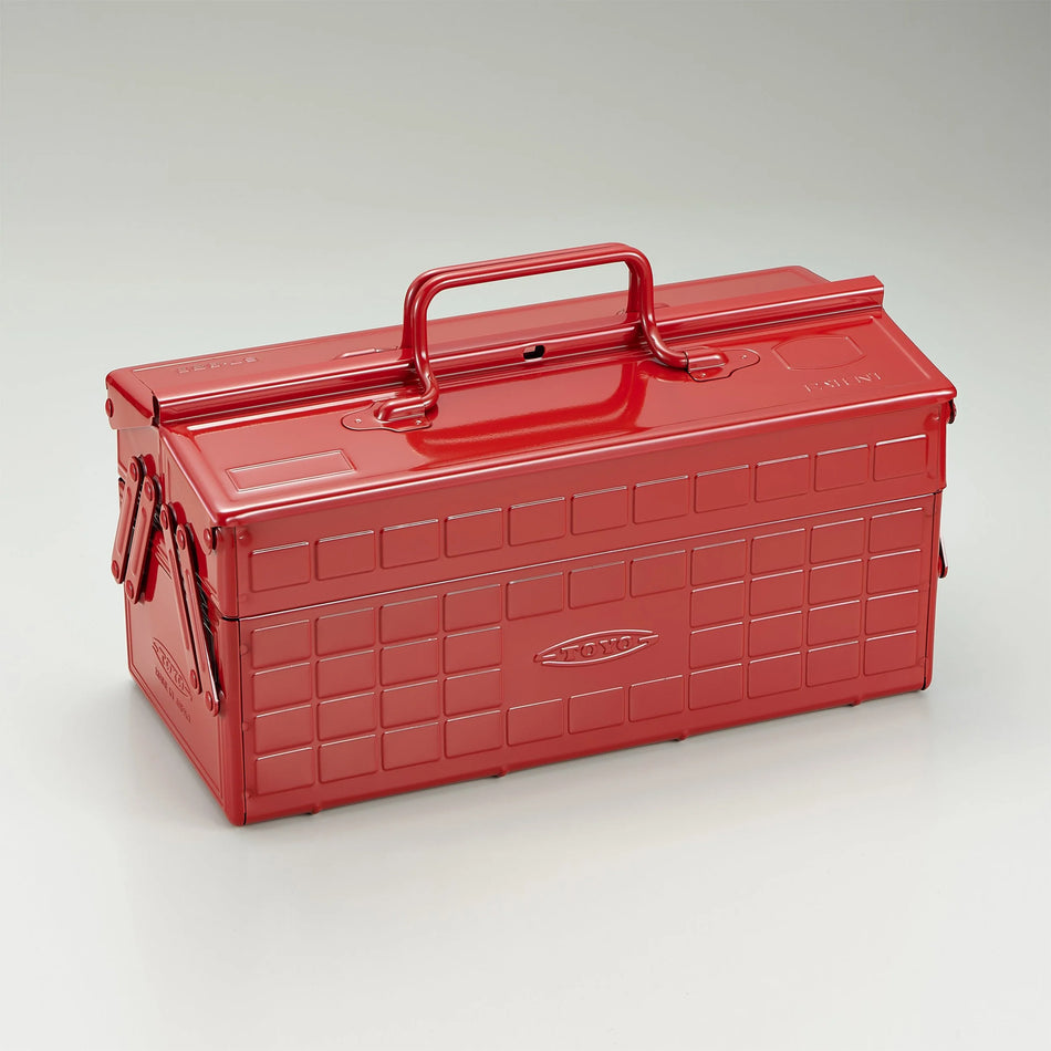 Toyo Steel Co. Steel Cantilever Toolbox ST-350 - Red