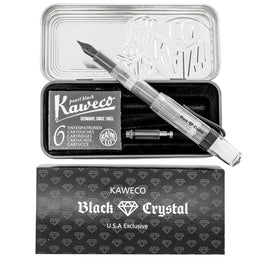 Kaweco Sport Classic Fountain Pen - Black Crystal - Fine