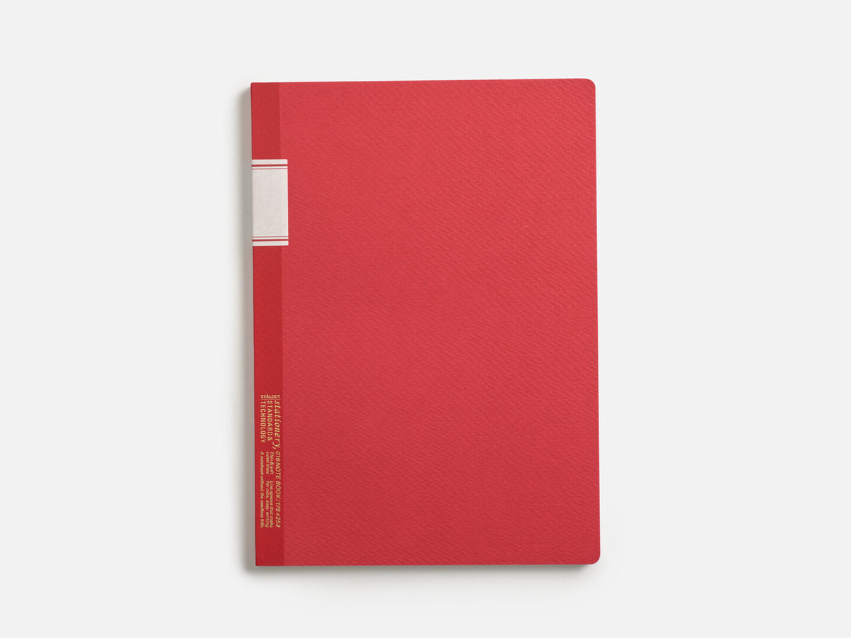 Stalogy 016 B5 Notebook Lined - Red