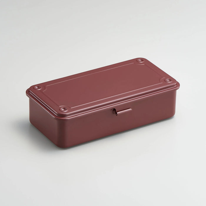 Toyo Steel Co. Steel Stackable Storage Box T-190 - Antique Brown