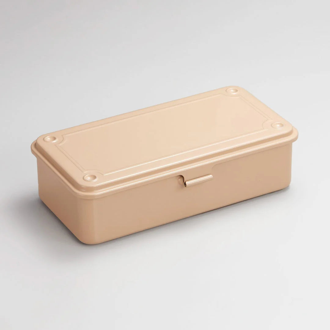Toyo Steel Co. Steel Stackable Storage Box T-190 - Beige