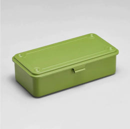 Toyo Steel Co. Steel Stackable Storage Box T-190 - Japanese Green Tea