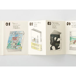 TRAVELER'S notebook Refill 018 Accordion Fold Paper (Passport Size)