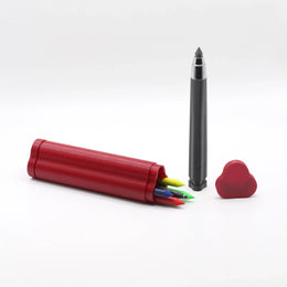 3D printed carrying case with Multifunction Art Pencil - Yellow