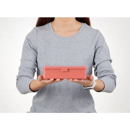 Toyo Steel Co. Steel Stackable Storage Box T-190 - Living Coral