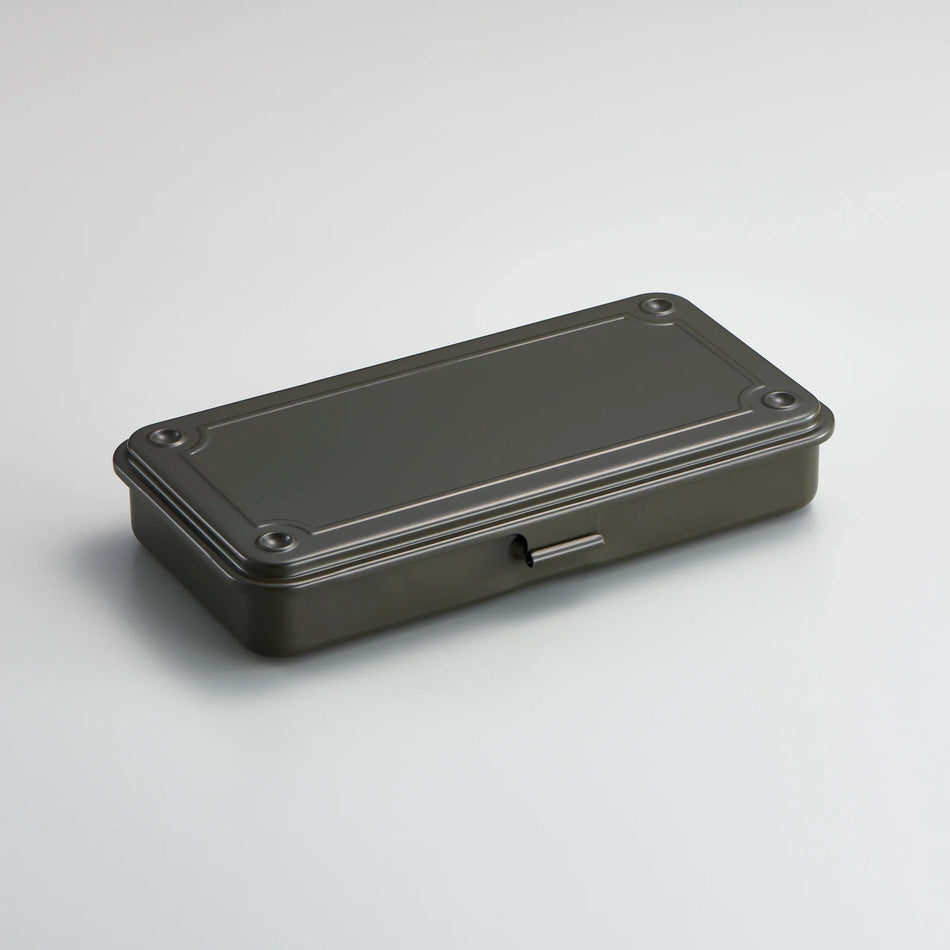 Toyo Steel Co. Steel Stackable Storage Box T-192 - Military Green