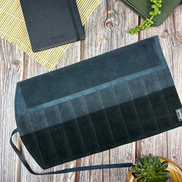 Girologio 10 Pen Roll - Midnight Noir