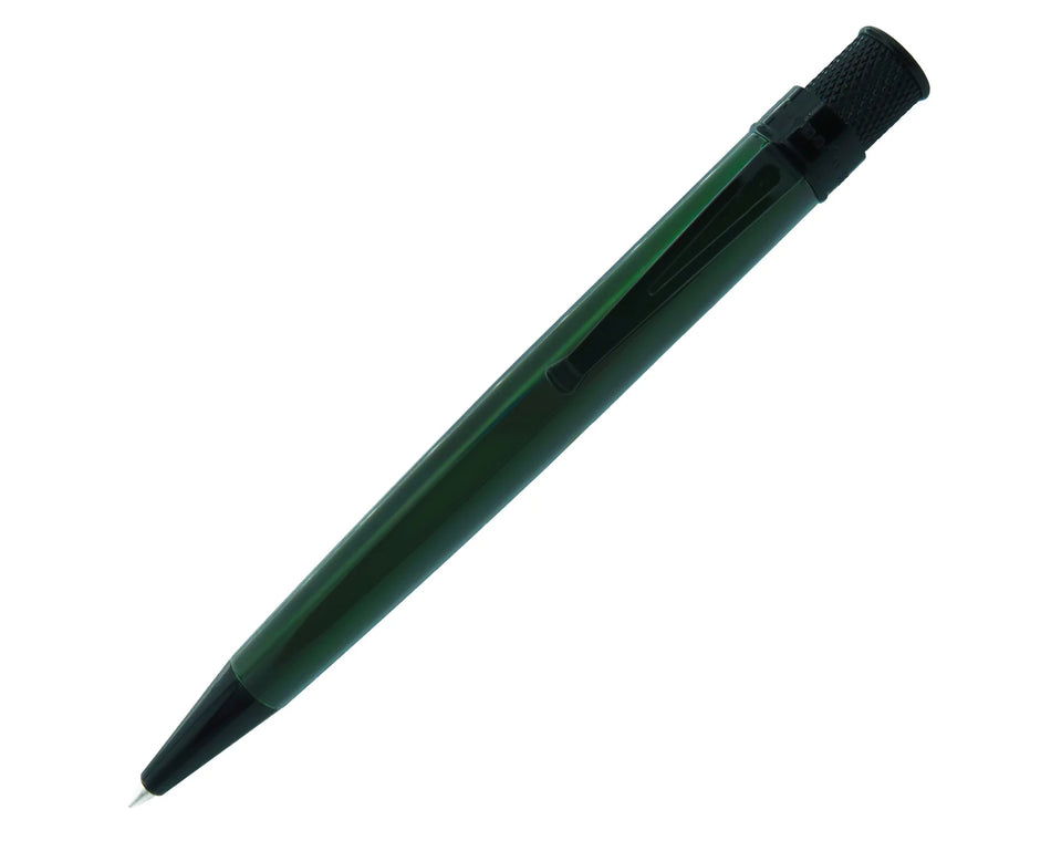 Retro 51 Tornado Stealth - Emerald Green Rollerball