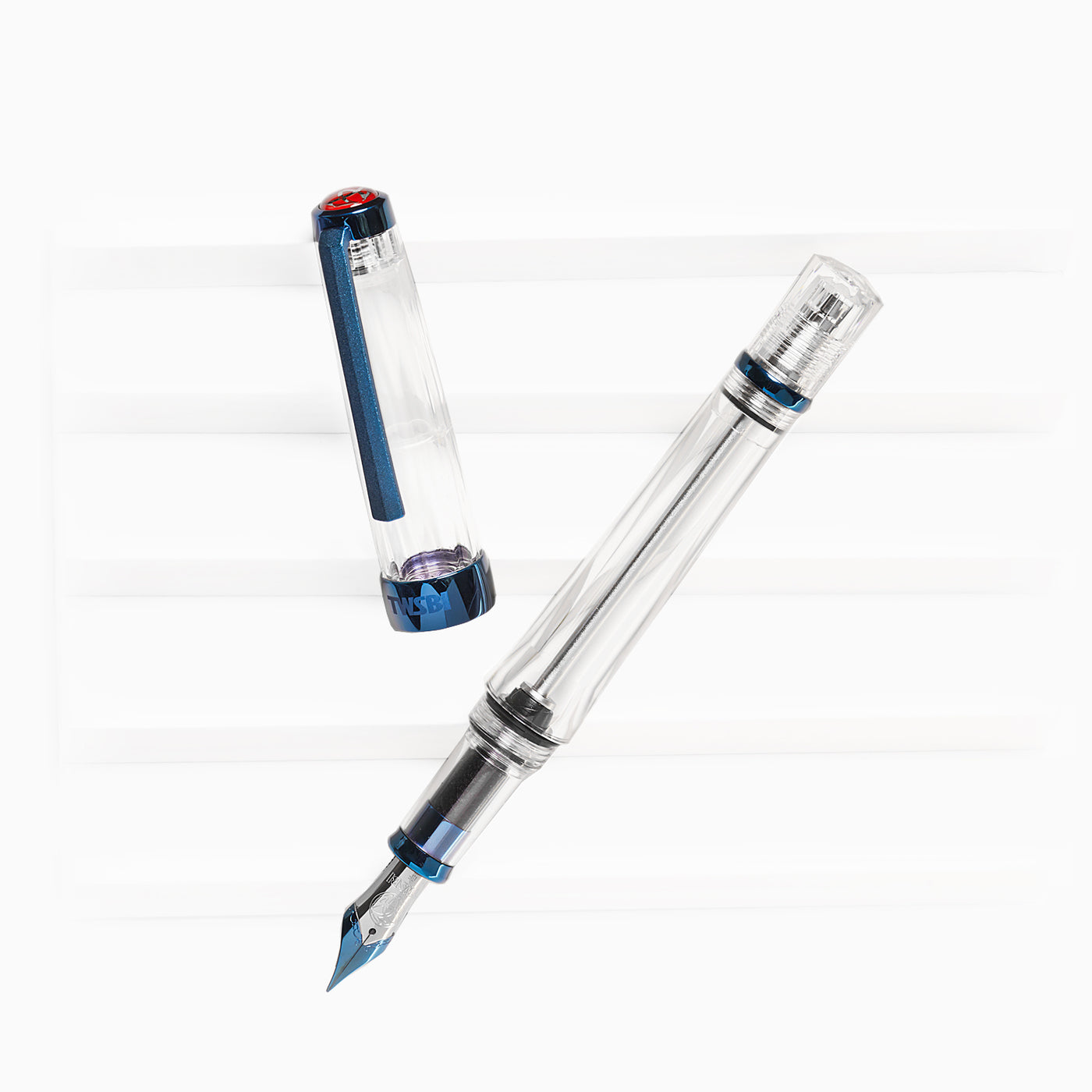 Twsbi Vac700r Fountain Pen - Kyanite Blue (d)