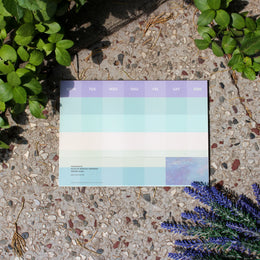 Paperways - Palette Monthly Deskpad - Water Lilies (Monet