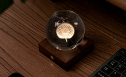Gingko Amber Crystal Light - Dandelion
